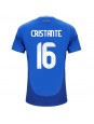 Italia Bryan Cristante #16 Kotipaita EM-Kisat 2024 Lyhythihainen